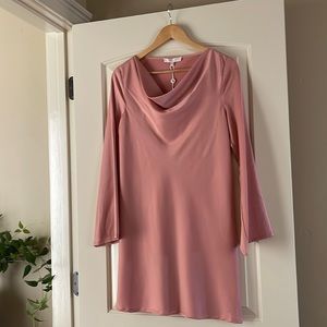 NWT - WAYF Satin Cowl Neck Dress. Sz XS.